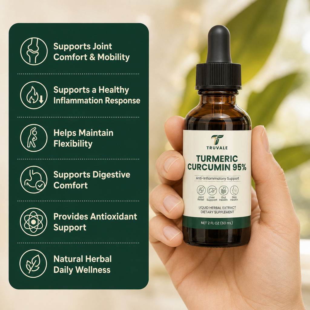 Turmeric Curcumin 95% Liquid Drops