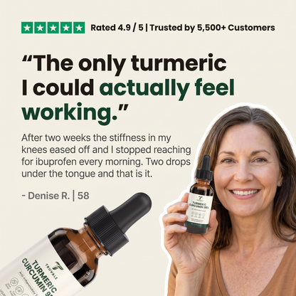 Turmeric Curcumin 95% Liquid Drops